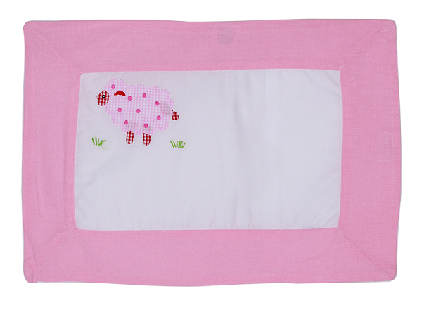 Pink pillow case