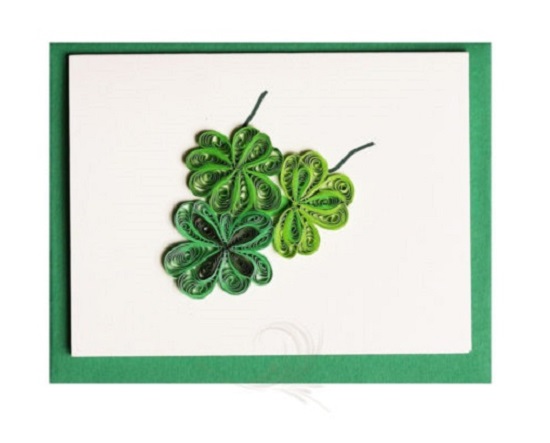 Clover greeting card