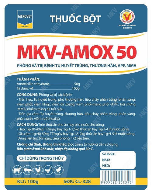 MKV-Amox 50