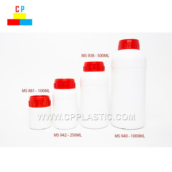 100ml - 1,000ml Plastic Bottle