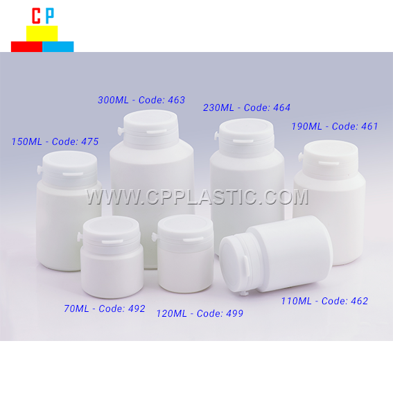 65ml - 300ml Plastic Bottle