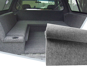 Needle Punched Felt Fabric For Car Carpet And Interiors
