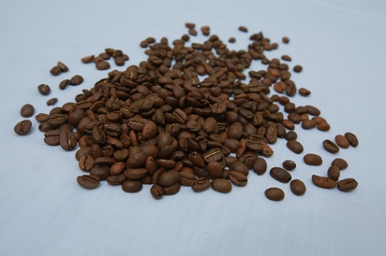 Roasted Arabica coffee beans