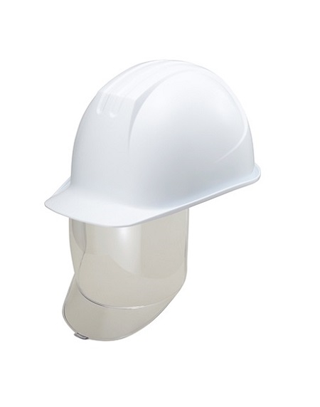 Anti-chemical cap with shield