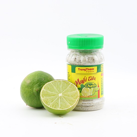 Lime pepper salt