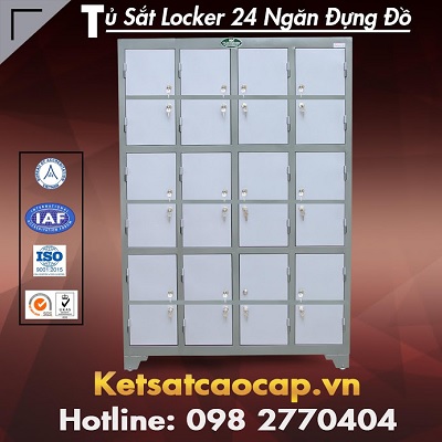 24-Compartment Locker