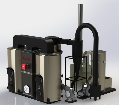 Rag Fired Boiler
