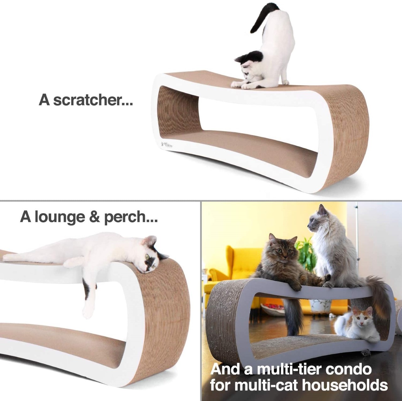 Cardboard Cat Scratcher