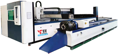 Sheet And Tube Fiber Laser Cutting Machine