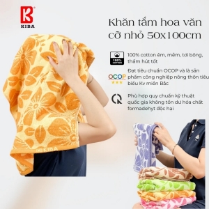 Bath Towel – Medium-Sized Pattern, 50x100cm