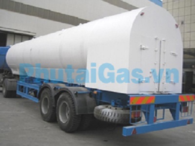 Liquid Oxygen Gas Transported by Tank-truck