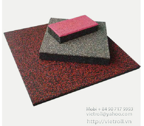 Rubber brick