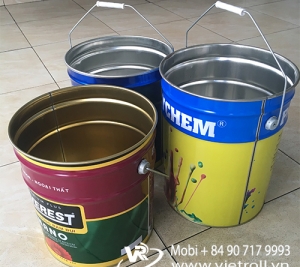 20L Round Tin Bucket