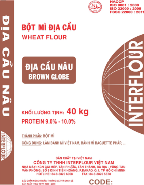 Brown Globe wheat flour
