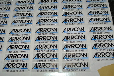 PVC Transparent Decal Printing