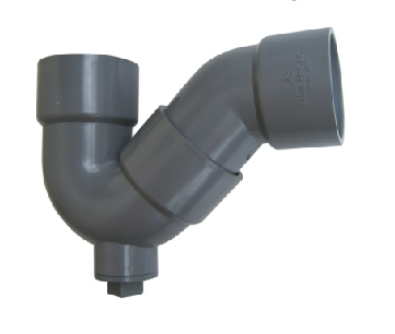 PVC P Trap With Cleanout Plug