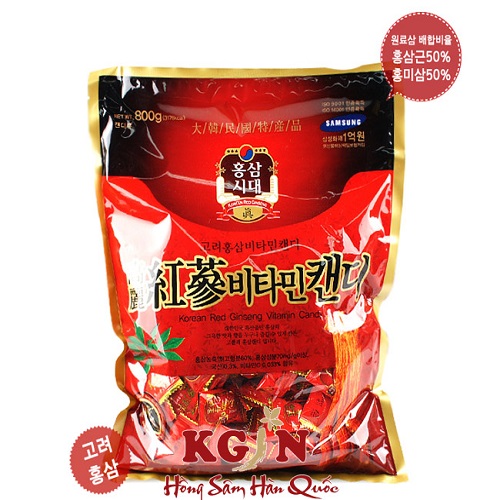 Sugar-free red ginseng candy