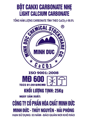 MD 600 Light Calcium Carbonate Stone Powder