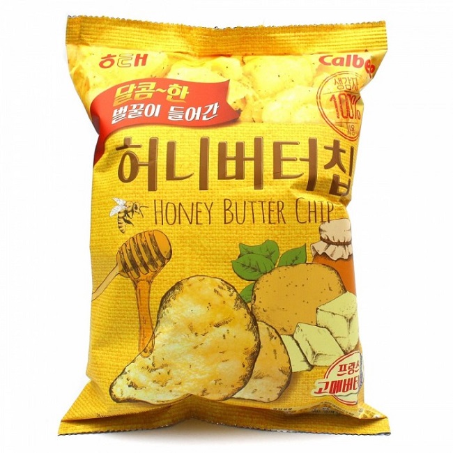Haitai honey butter chips