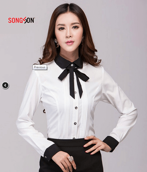 Women shirt with bow