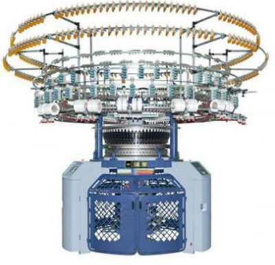 Single 4/6 Color Auto-Striper Computerized Jacquard Knitting Machine