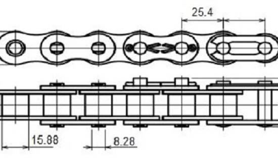 Kana 16B-1 Industrial Chains