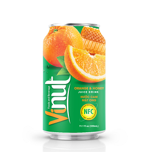 330ML VINUT Canned Honey Orange Juice