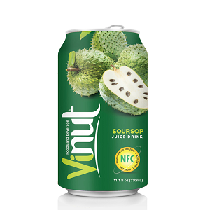 330ML VINUT Canned Soursop Juice