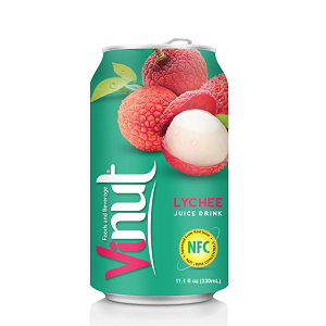 330ML VINUT Canned Lychee Juice