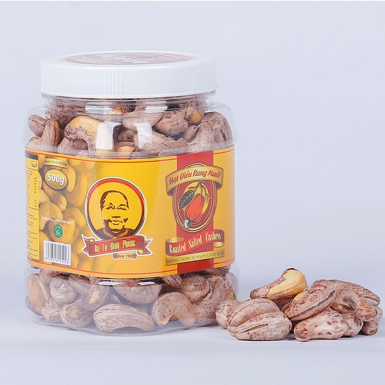 Salted roasted cashew nuts