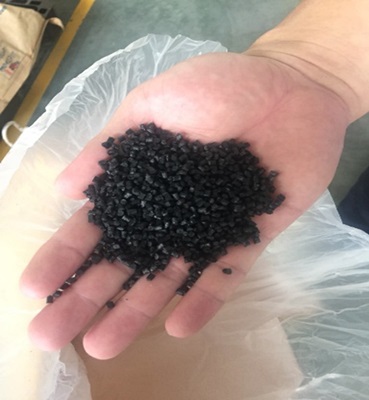 PA6 30% GF Black Plastic Pellets