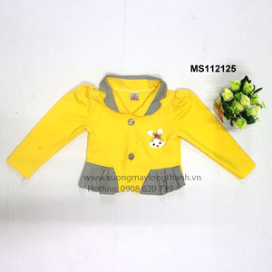 Long - Sleeved Baby Girl Shirt