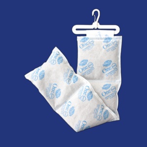 Silica Gel 1000g – 4 Bags – Non-Woven Fabric with Logo – Hanging Hook