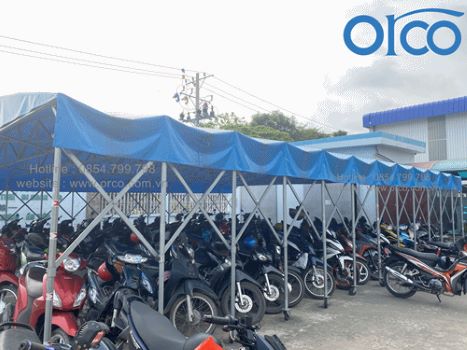 Mobile Parking Tents for Employees