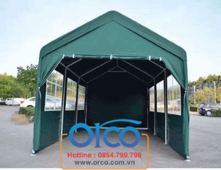 Assembled Tent