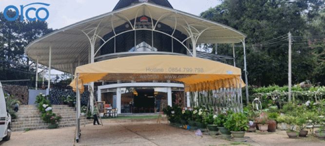 Mobile Canopy for Canteens and Food Stalls