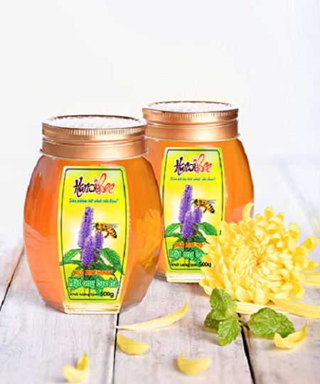 Peppermint honey