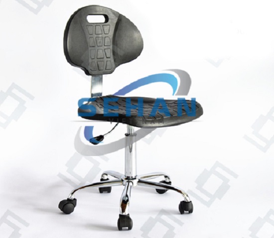 Antistatic chair with backrest