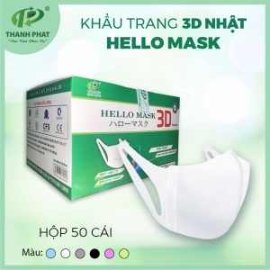 Japan 3D Hello Mask