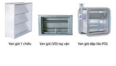 Square Air Damper
