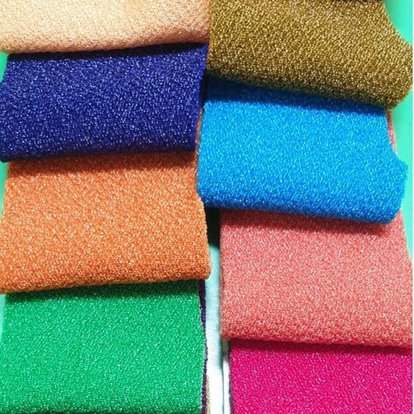 Korea Sand Spandex Fabric (Glitter Misa Spandex)