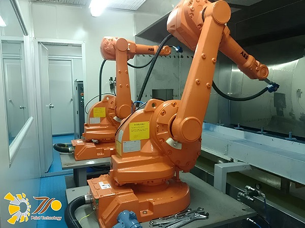 Automated Powder Coating Robot