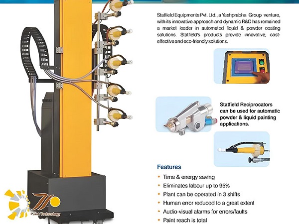 Reciprocating Powder Coating Robot