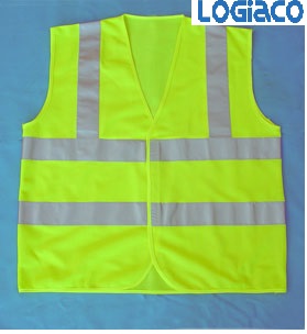 APQ3X-PQLG04 Chartreuse Mesh Fabric Reflective Workwear