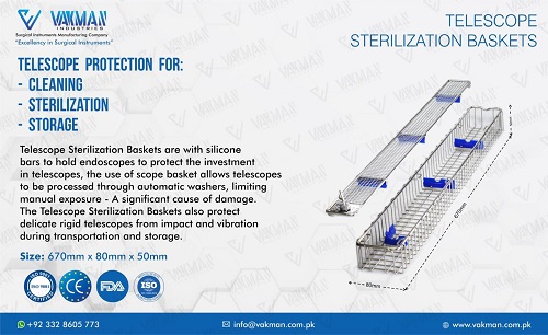 Telescope Sterilization Basket