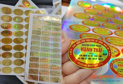 Seven Color Decal Printing (Holographic Decal Printing)