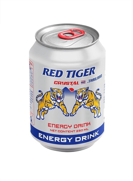 Red Tiger-Energy Drink (Silver Version)