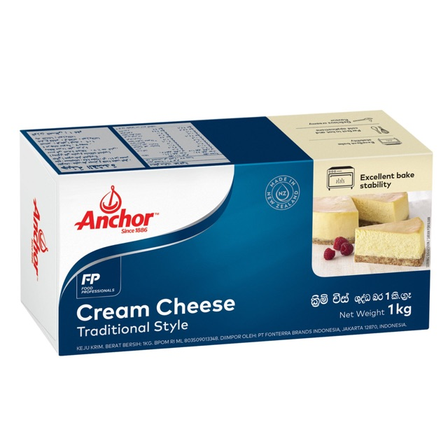 Anchor Whipping Cream Cheese 4 X 5 KG