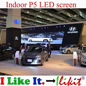 Fashion indoor P5 LED screen
