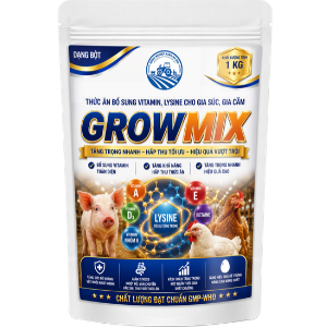 GROW MIX - Beneficial Microbial and Enzyme Supplement for Livestock and Poultry